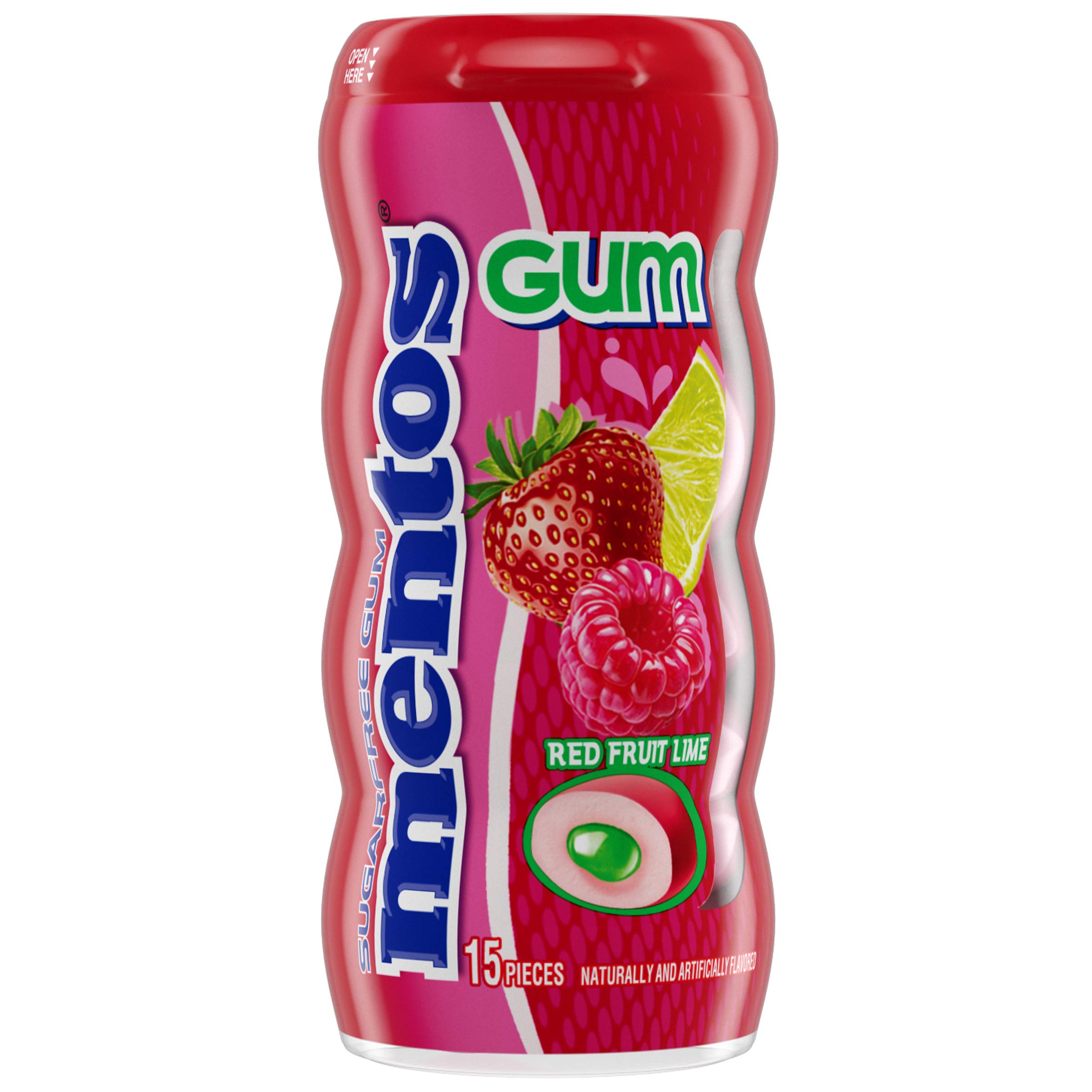 2.49 MENTOS GUM RED FRUIT LIME